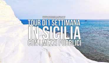 Itinerario di 1 settimana in Sicilia con i mezzi pubblici